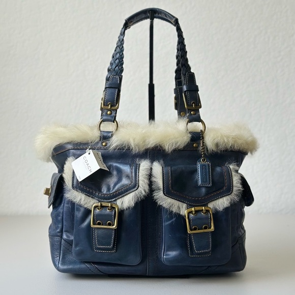 Coach Handbags - Vintage Coach Lamb Shearling Gallery Tote
